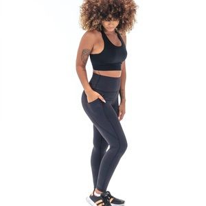 Senita Lux Leggings, M, black
